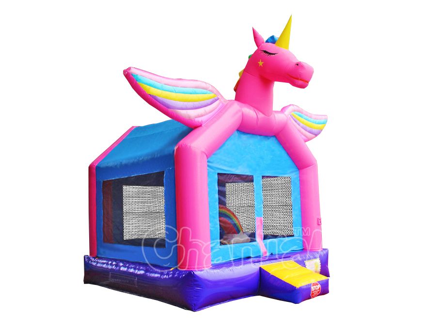 brincolin inflable unicornio