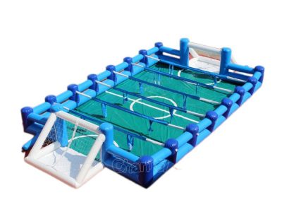 juego inflable futbolito humano