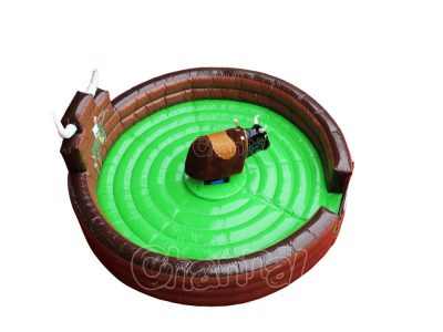 toro mecánico inflable