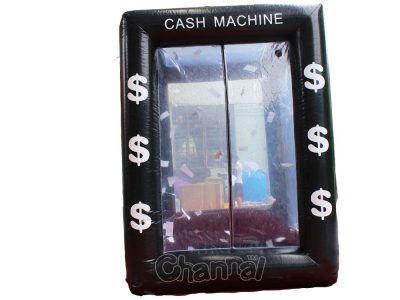 máquina de dinero inflable