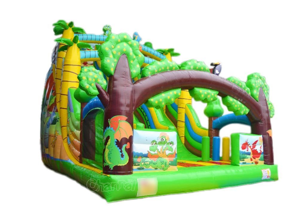 tobogan dinosaurio inflable para niños